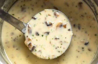 Home made Cream of Mushroom Soup